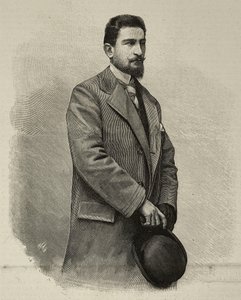 Eugenio Ruspoli (1866-1893), italiensk upptäcktsresande, fotografi av Angiolini från L