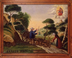 Ex-voto av Our Lady of Laghet av Unknown artist