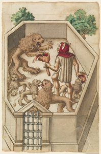 Ge inte mat åt saker som har vassa klor [fol. 38 recto] av Unknown Artist