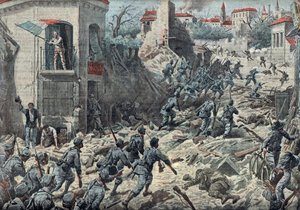 Första världskriget: Slaget vid Gorizia (Goritz) den 9 - 10 augusti av Unknown Artist