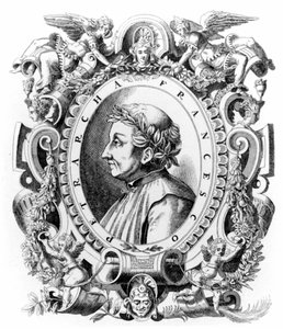 Francesco Petrarca av Unknown artist