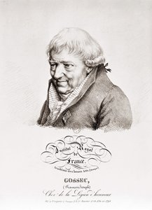 François Joseph Gossec. fransk kompositör. 1734-1829 av Unknown artist