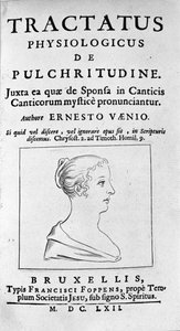Frontispice av "A Treatise on Physiological Beauty" handlar om Ernesto Venio av Unknown artist