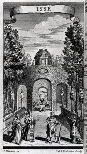 Frontispice av "" ISSE "" heroisk pastoral, tre akter och prolog av Unknown artist