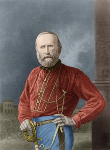 Giuseppe Garibaldi (1807 - 1882) av Unknown artist