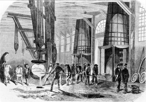 Grenelle gjuteri 1885. av Unknown artist