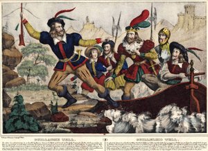 Guillaume Tell (William Tell) upptäcker pilen av Unknown artist