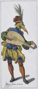 Gitarrspelare av Unknown artist