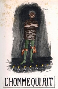 Gwynplaine, omslag. av "" mannen som skrattar" av Unknown artist