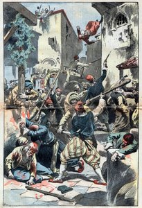 Hamidiska massakrer: massakern på armenier i Konstantinopel av Unknown artist