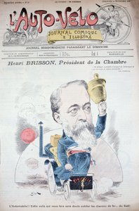 Henri Brisson en automobile (kammarens ordförande) - i "" l