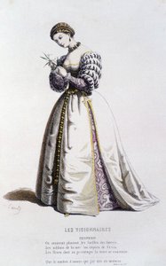 Hesperie i ""visionärerna"" (av Jean Desmarets Saint Sorlin 1637), i ""Fransk teater under 1500- och 1600-talen före Moliere"" av Edouard Fournier. av Unknown artist