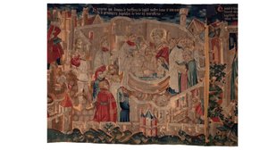 Historia om Saint Piat och Saint Eleuthère, scen 6 av Unknown artist