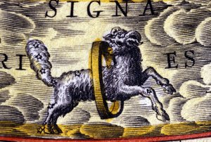 Horoskop: zodiakens tecken, Väduren. av Unknown artist