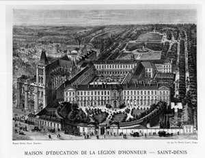 Hederslegionens hus för utbildning, Saint-Denis av Unknown artist