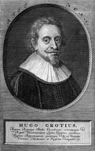 Hugo Grotius (1583-1645) (Huig de Groot), holländsk advokat och diplomat. av Unknown artist