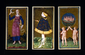 Italiensk tarot. Tarot of Brera av Bonifacio Bembo av Unknown artist