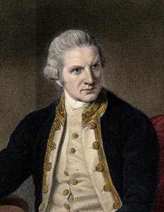James Cook 1728-1779 - gravyr - 1800-talet av Unknown artist