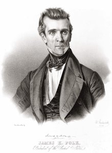 James K. Polk, USA:s president av Unknown artist