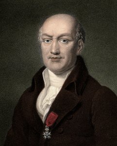 Jean Baptiste (Jean-Baptiste) Joseph Delambre 1749-1822 - gravyr - 1800-talet av Unknown artist