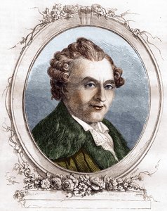 Jean Michel Sedaine. Fransk dramatisk författare 1719-1797. av Unknown artist