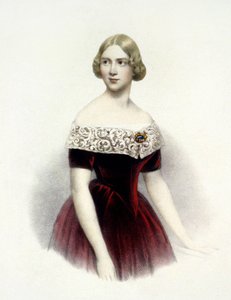 Jenny Lind (1820-1887), svensk sångerska 1847 av Unknown artist