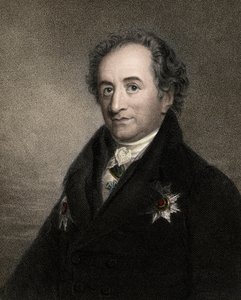 Johann Wolfgang av Goethe 1749-1832 - gravyr - 1800-talet av Unknown artist