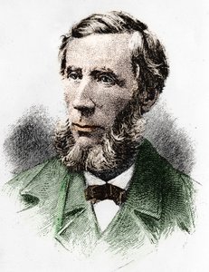 John Tyndall (1820-1893), irländsk fysiker. av Unknown artist