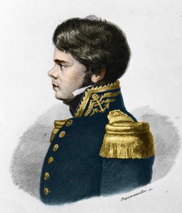 Jules Poret de Blosseville. Fransk upptäcktsresande, sjöman och geograf. 1802-1833. av Unknown artist