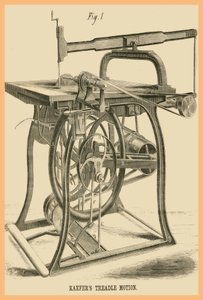 Kaefers Treadle-rörelse av Unknown Artist