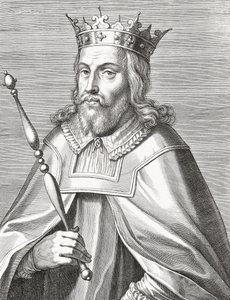 Kung Duarte I av Portugal. Edward I. Porträtt. av Unknown artist
