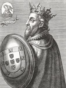 kung Johannes II av Portugal. João II. Porträtt. av Unknown artist