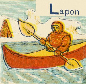 L som Lapon av Unknown artist