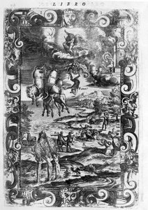 The Fall of Phaeton (Phaethon) - i "" Les Metamorphoses"" av Ovide - Editions de Paris av Unknown artist