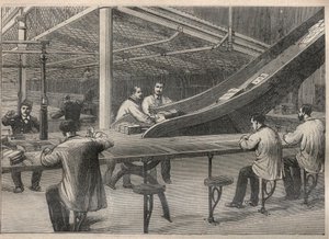Brevpost: stämpla brev på Hotel des Posts i Paris av Unknown artist