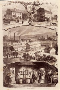 Labour citerar i Frankrike på 1800-talet. av Unknown artist
