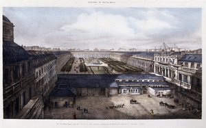 Le Palais-Royal före 1828 av Unknown artist