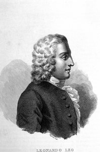Leonardo Leo, italiensk kompositör (San Vito degli Schiavi av Unknown artist