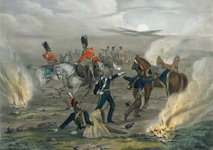 ?Livet i lägret före Sebastopol. Nr 4 Midnattslarmet?, 1854 ca av Unknown