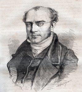 Louis-Chrysostome (Louis Chrysostome) Michel di Michel de Bourges 1797-1853 fransk advokat och politiker. av Unknown artist