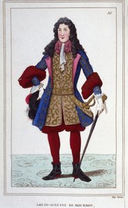 Louis Auguste de Bourbon, hertig av Maine (1670-1736). fransk prins. av Unknown artist