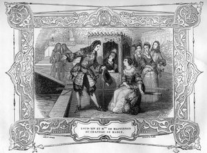 Ludvig XIV och Francoise d