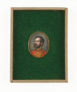 Generalmajor William Brett (1803-1858), i uniform av en generalofficer av Unknown artist