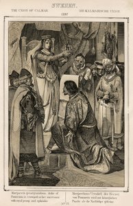 Margareta 1 av Danmark, Norge och Sverige (1353-1412) - Union of Kalmar (Calmar) 1397 - Union of Kalmar av Anonymous av Unknown artist