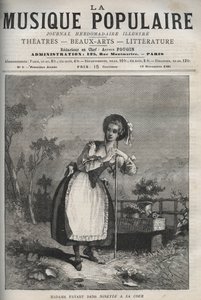 Marie Justine Benoite Duronceray (Madame Favart) i "" Ninette a la cour ou le Caprice amour"" - komedi i tre akter och vers, melee d