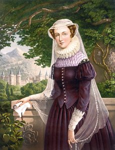 Marie Stuart drottning av Skottland (1542 -1587). av Unknown artist