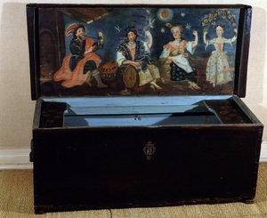 Marine Chest, Regional Prehistory Museum, Menton. av Unknown artist