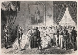 Äktenskap med marskalk Francois Achille Bazaine (Francois-Achille av Unknown artist