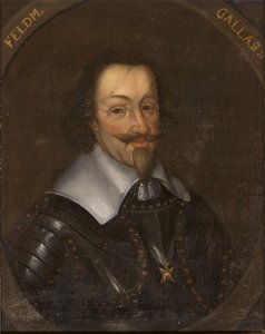 Matthias Gallas, greve av Campo och hertig av Lucera, österrikisk general - Porträtt av Matthias Gallas (1584-1647), greve av Campo, hertig av Lucera, Anonym Olja på duk. Mått: 65x55 cm. Nationalmuseum Stockholm av Unknown artist