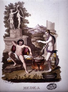 Medea - i Mythological Dictionary av Unknown artist